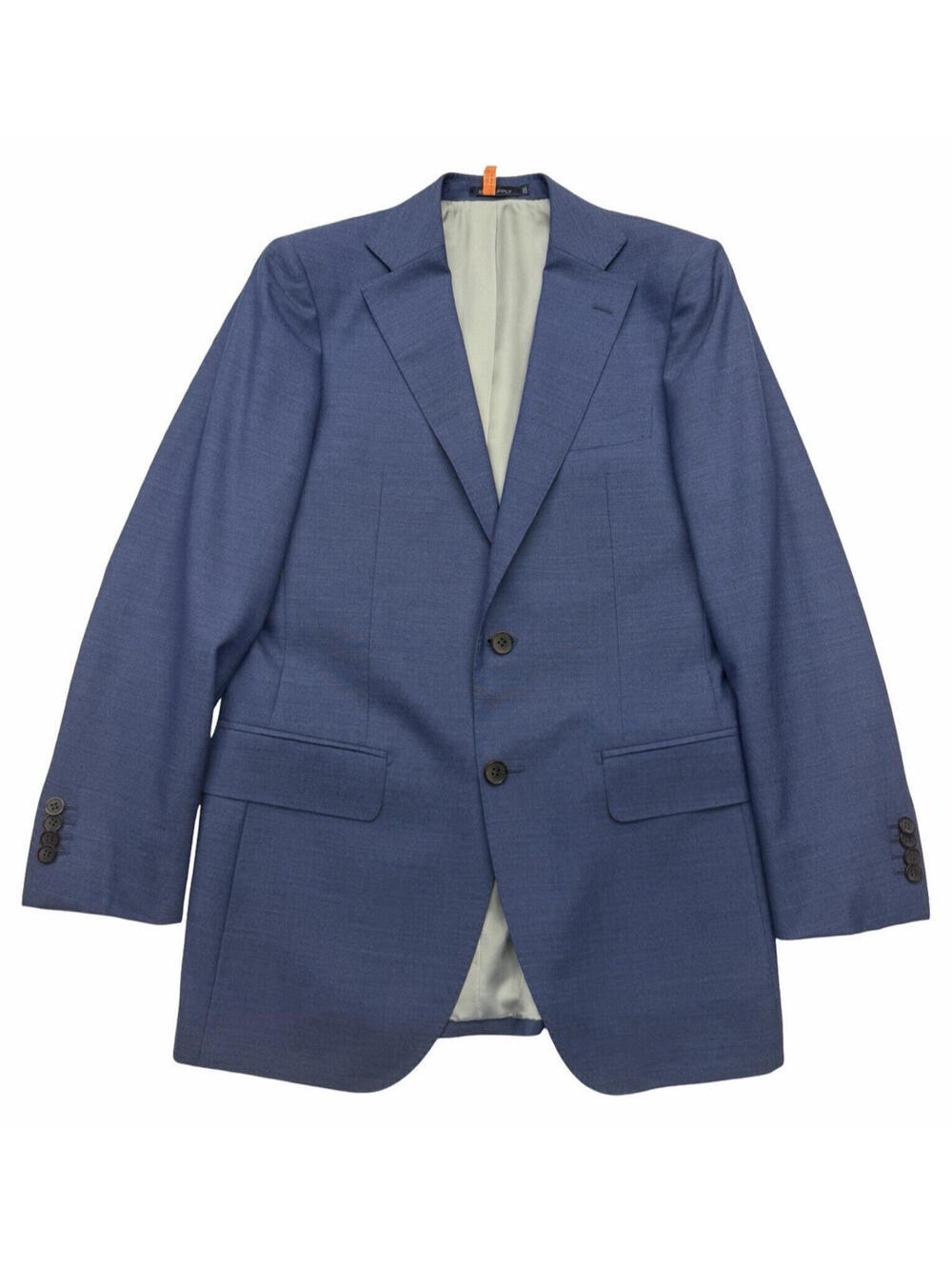 SUITSUPPLY Lazio Slim Fit Pure Wool S 110 Blazer Jacket Blue Size US 38 L